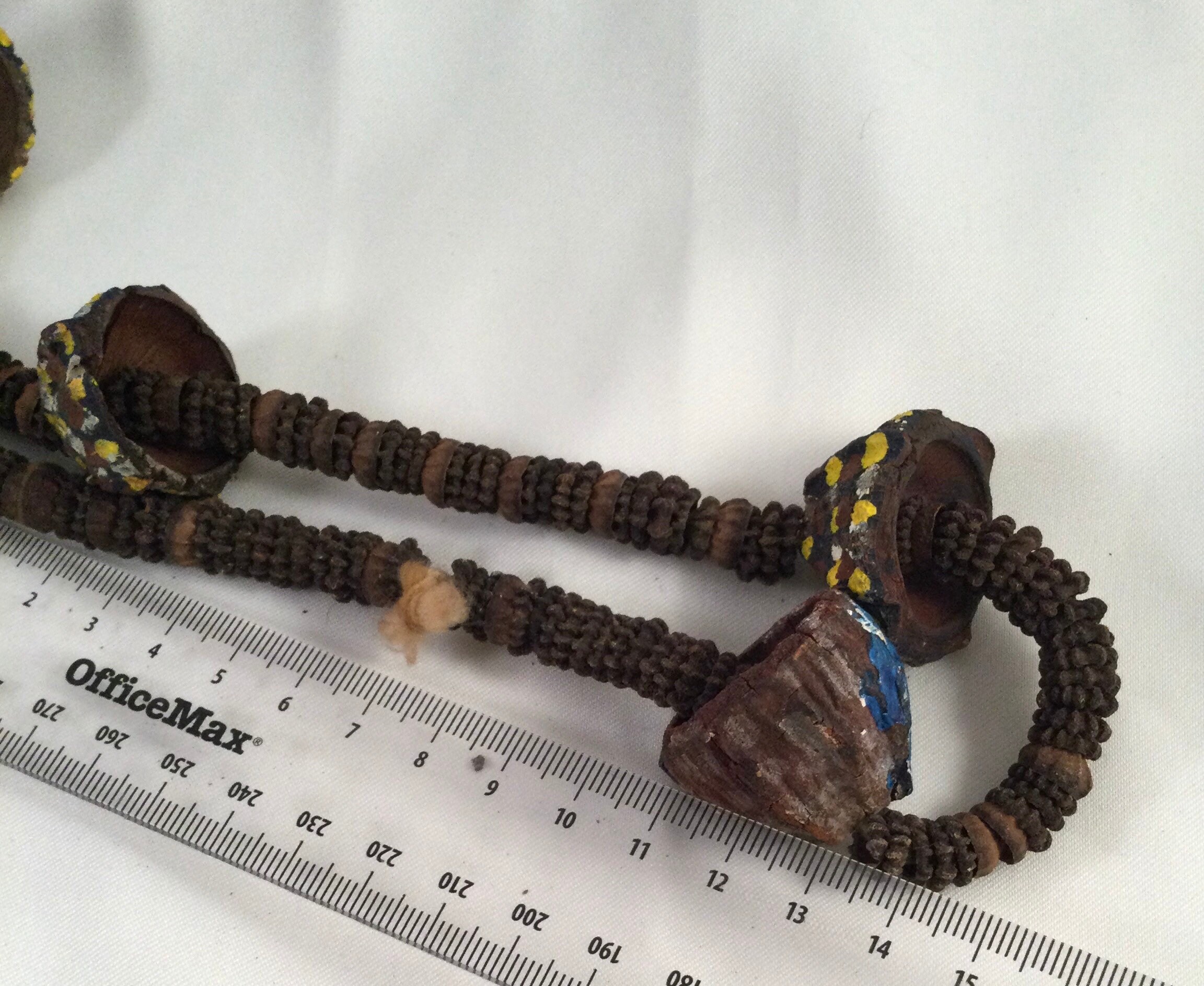 Vintage Australian Indigenous Aboriginal Jewelry Necklace Made