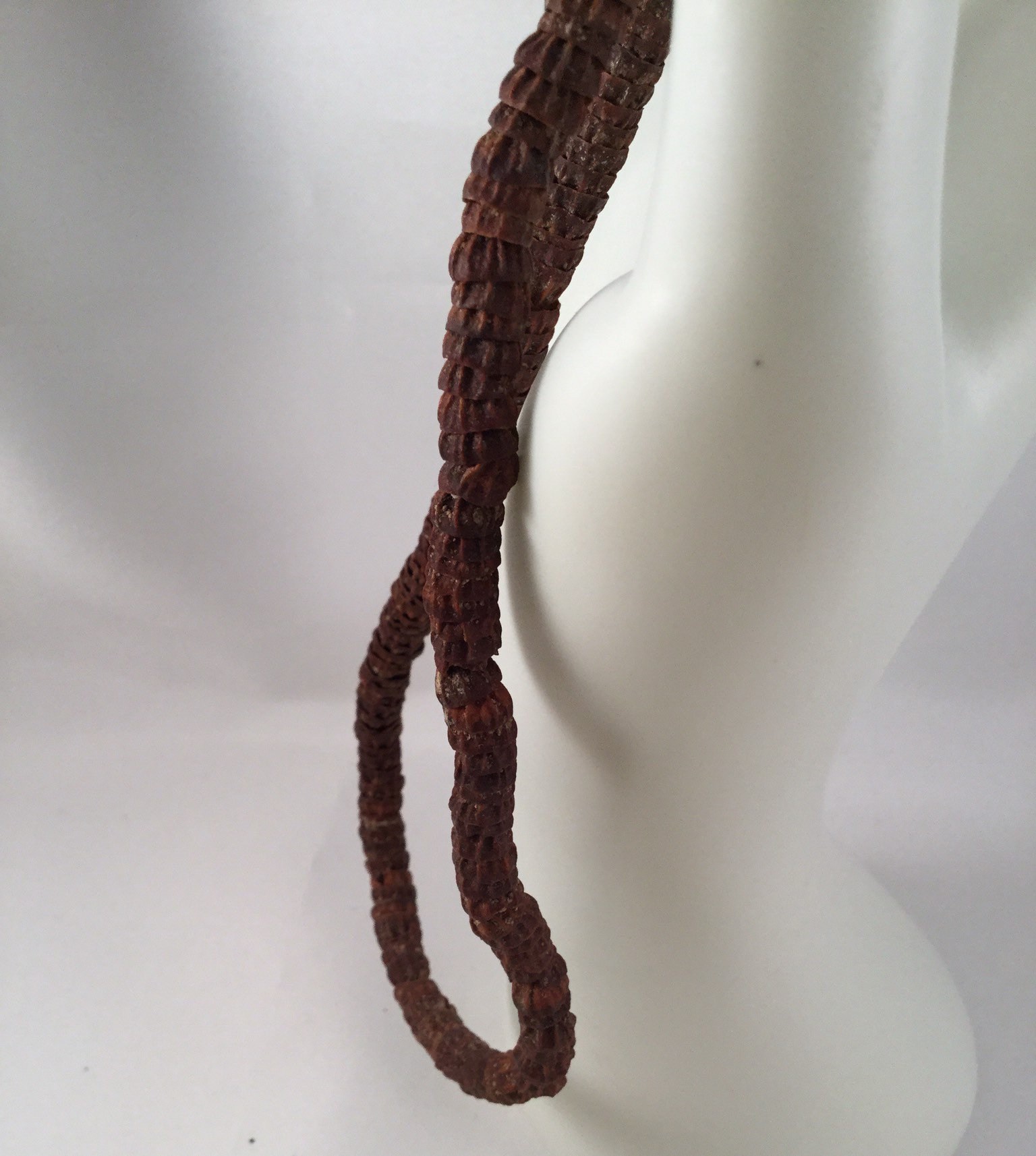 Vintage Australian Aboriginal Jewelry Necklace Made From Seed Pods