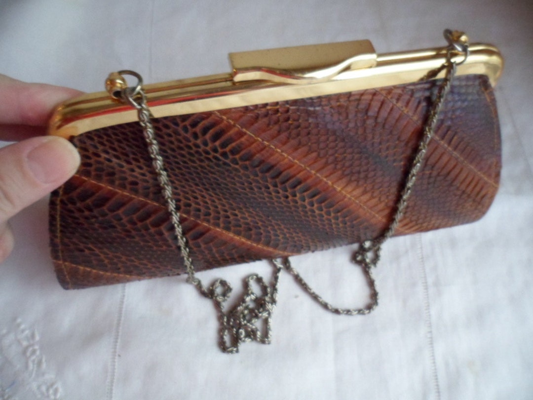 Mocassini in pelle stampata in Marrone - Tods