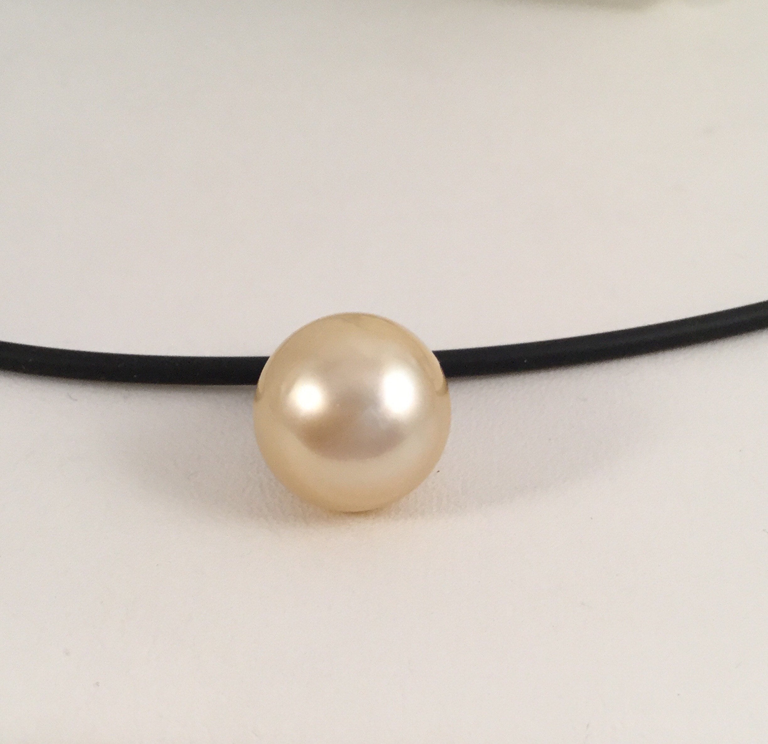 Neoprene necklace gold clasp outlet