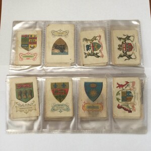 rare silk cigarette cards Tobacco Silks  Cisco's Gallery Rare Vintage woven silk bird