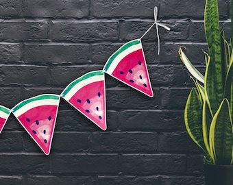 Girlande WASSERMELONE