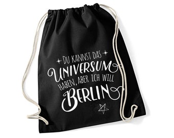 Gym bag "Berlin vs. das Universum"