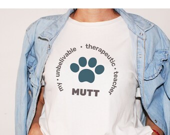 Mutt tshirt, adopt don't shop shirt, mutt rescue shirt, mix breed dog shirt, mutt lover shirt, rescue is my favorite breed, rescue breed shirt, dog