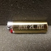 Personalized w/your info Vintage Brass Lighter Case w/New BIC Lighter