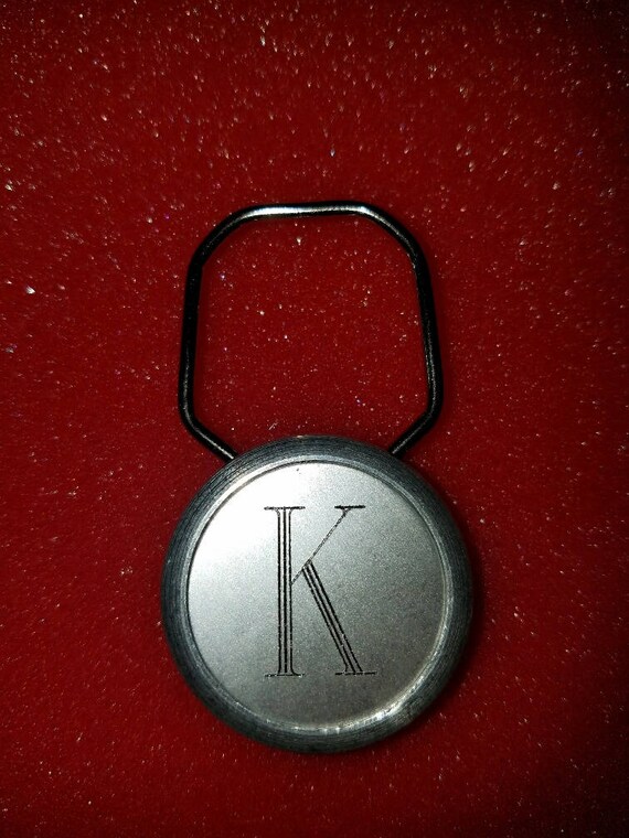 Vintage Personalized Key ring - image 2