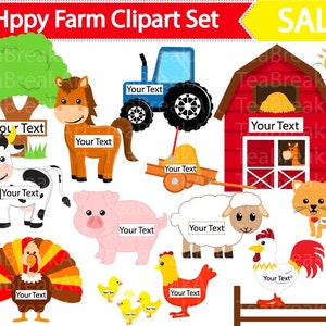 PNG farm animals Watercolor Lamb digital download JPG clip art red bandanna