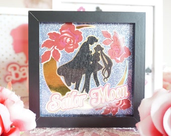 Decorative frame “Sailor Moon” theme