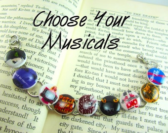 Broadway Charm Bracelet, Broadway Jewelry, Broadway Musicals, Off Broadway, Broadway Gift, Broadway Theme