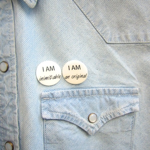 I Am Inimitable I Am Original Lapel Pins, Alexander Hamilton Pins, Alexander Hamilton Musical, Alexander Hamilton Jewelry, Hamilton Accesory