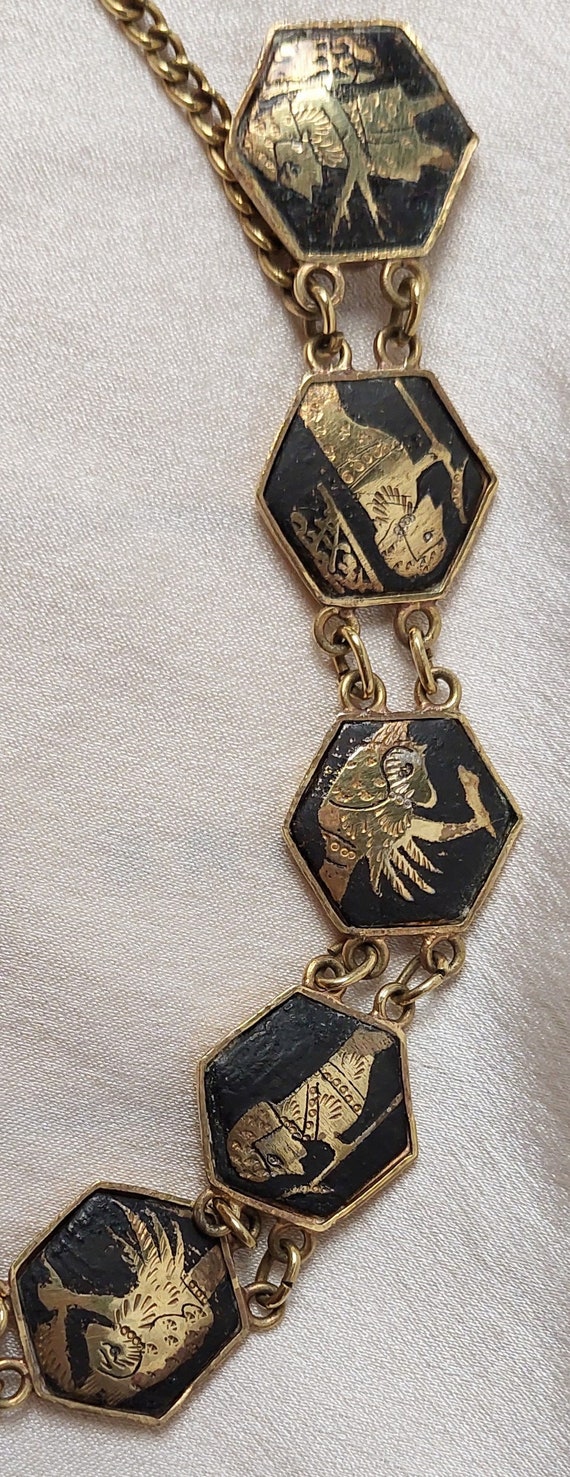 1920's-30's Bracelet-Egyptian Revival-Japanese. - image 7