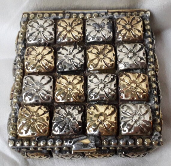 Beautiful Box-Brass and White Metal-Early 1900's R
