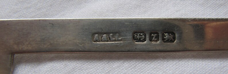 1899 Birmingham Hallmarks Antique Buckle-Victorian English Silver Adie /& Lovekin Ltd REDUCED!