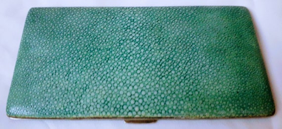 1930's Shagreen Cigarette Case.