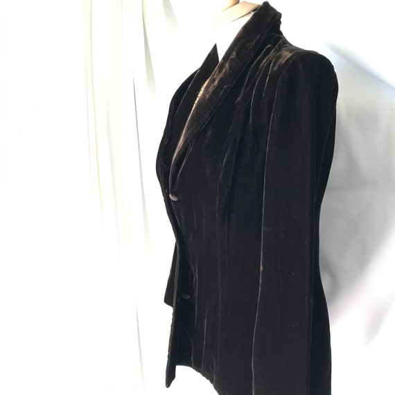 1970s Vintage Velvet Jacket, Fashioned by Gregory… - image 1