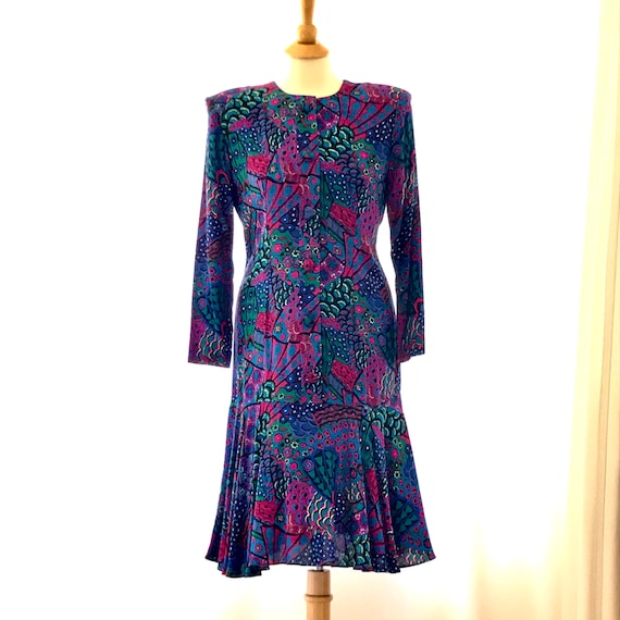 Vintage Drop Waist Dress by Lady Carol Petites