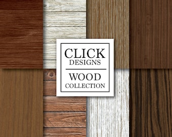 Wood Digital Paper: "RUSTIC WOOD" natural brown distressed wood rustic backgrounds for scrapbooking, photography backdrops, invites, carts