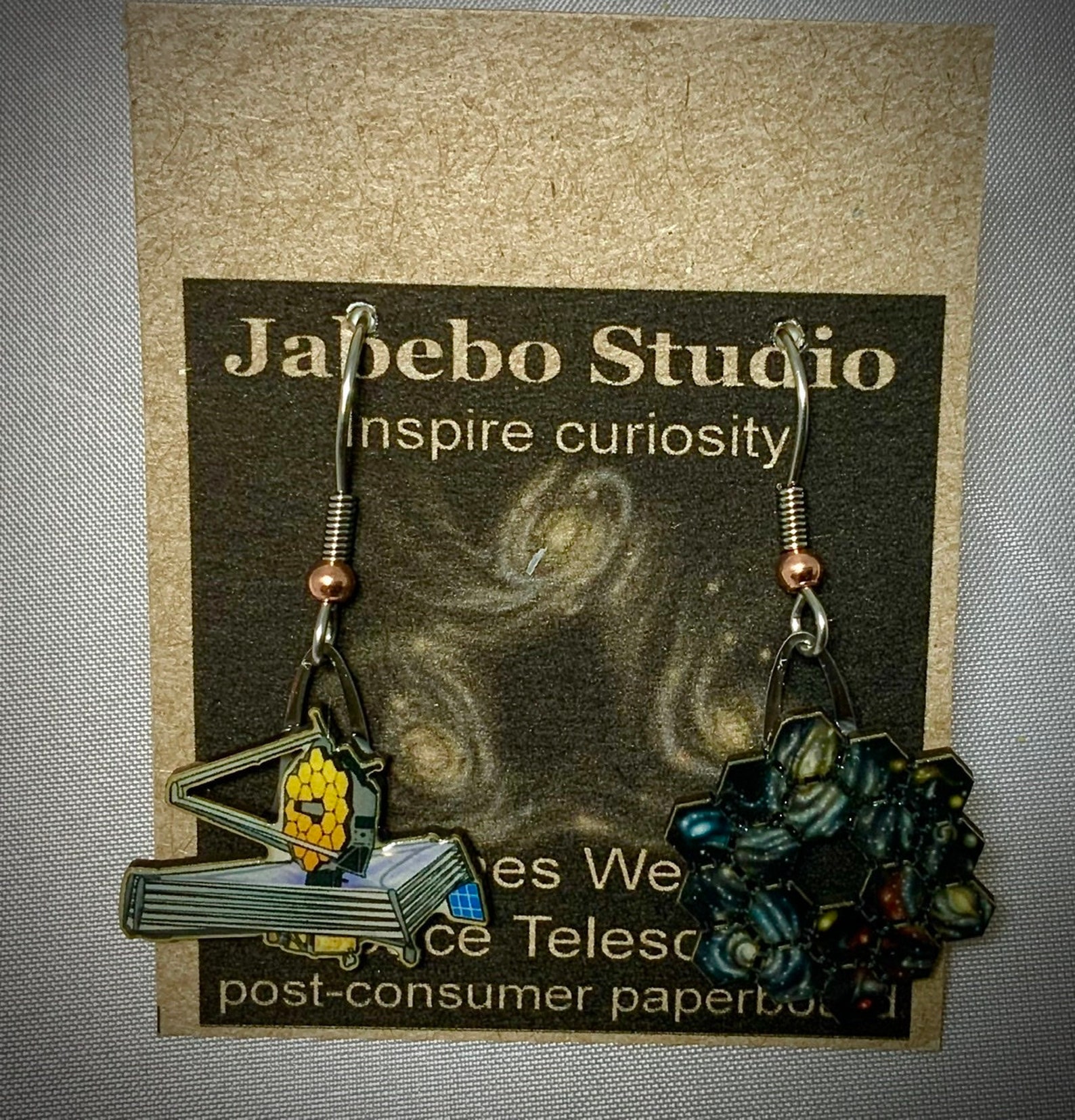 James Webb Space Telescope Earrings by Jabebo Inspire | Etsy
