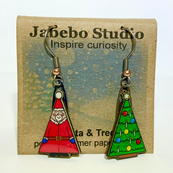 display cards how to make earring stand with paper