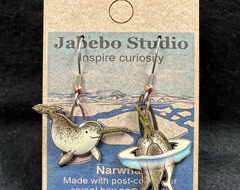 Narwhal Jabebo Inspiring curiosity with recycled cereal box paperboard