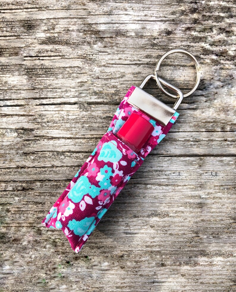 Lip Balm Keychain Lip Balm Keyfob Lip Balm Holder Backpack Etsy