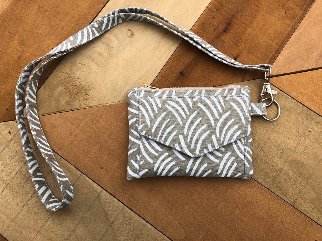 ID Wallet, Kristine ID Wallet, Card Cash Wallet W/lanyard or Key Fob