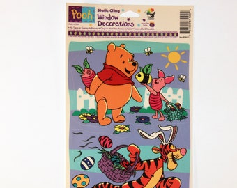 Sheet ~Winnie the Pooh~ Halloween Window Clings. X 17 In 12 In One 1