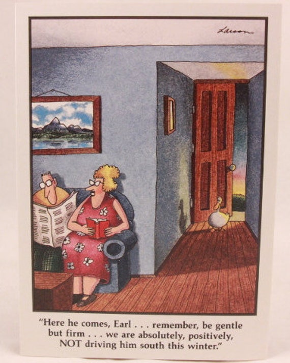 Vintage 1990 Gary Larson Far Side Greeting Card and Envelope. Etsy