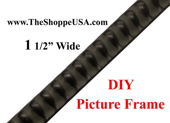 Framing Matting Diy Custom Cut 1 1 8 Wide Ornate Gold Wood Picture Frame Frames Supplies