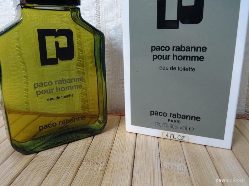 Paco Rabanne Pour Homme for Men 120ml. EDT Vintage | Etsy