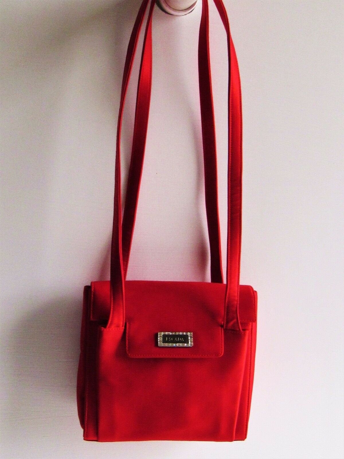 Escada red bag hot sale
