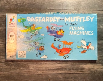 Dastardly and Muttley in their Flying Machines Board Game, 1969