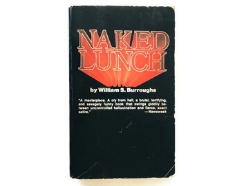 Naked Lunch by William S. Burroughs, 1966 Black Cat F.E. Book