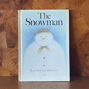 The Snowman – 1978 Vintage Board Book by Raymond Briggs | Wordless Winter Classic | Full-Color Illustrated