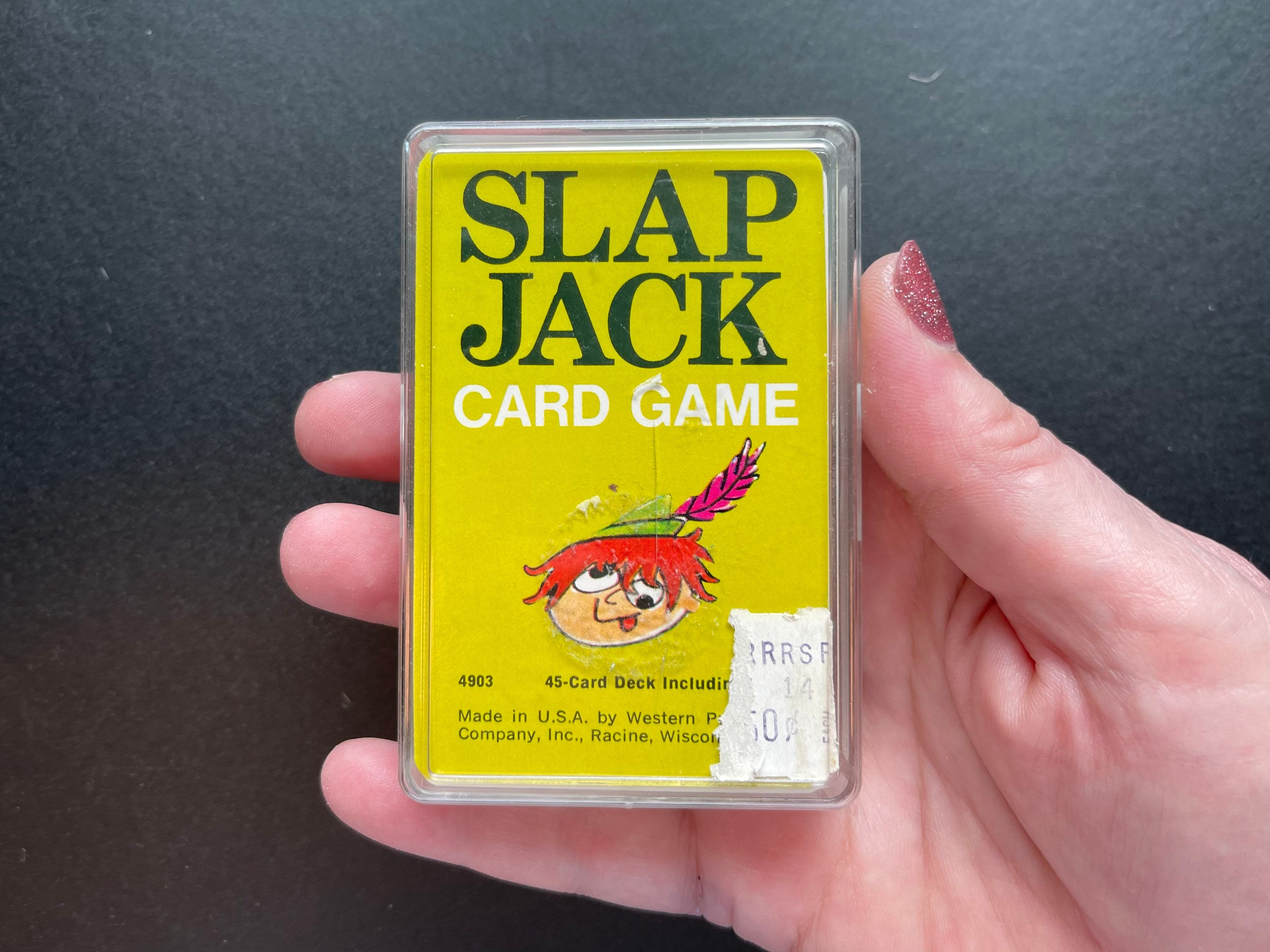 Smack the Yeti Winter Card Game (Slap Jack) Editable Game
