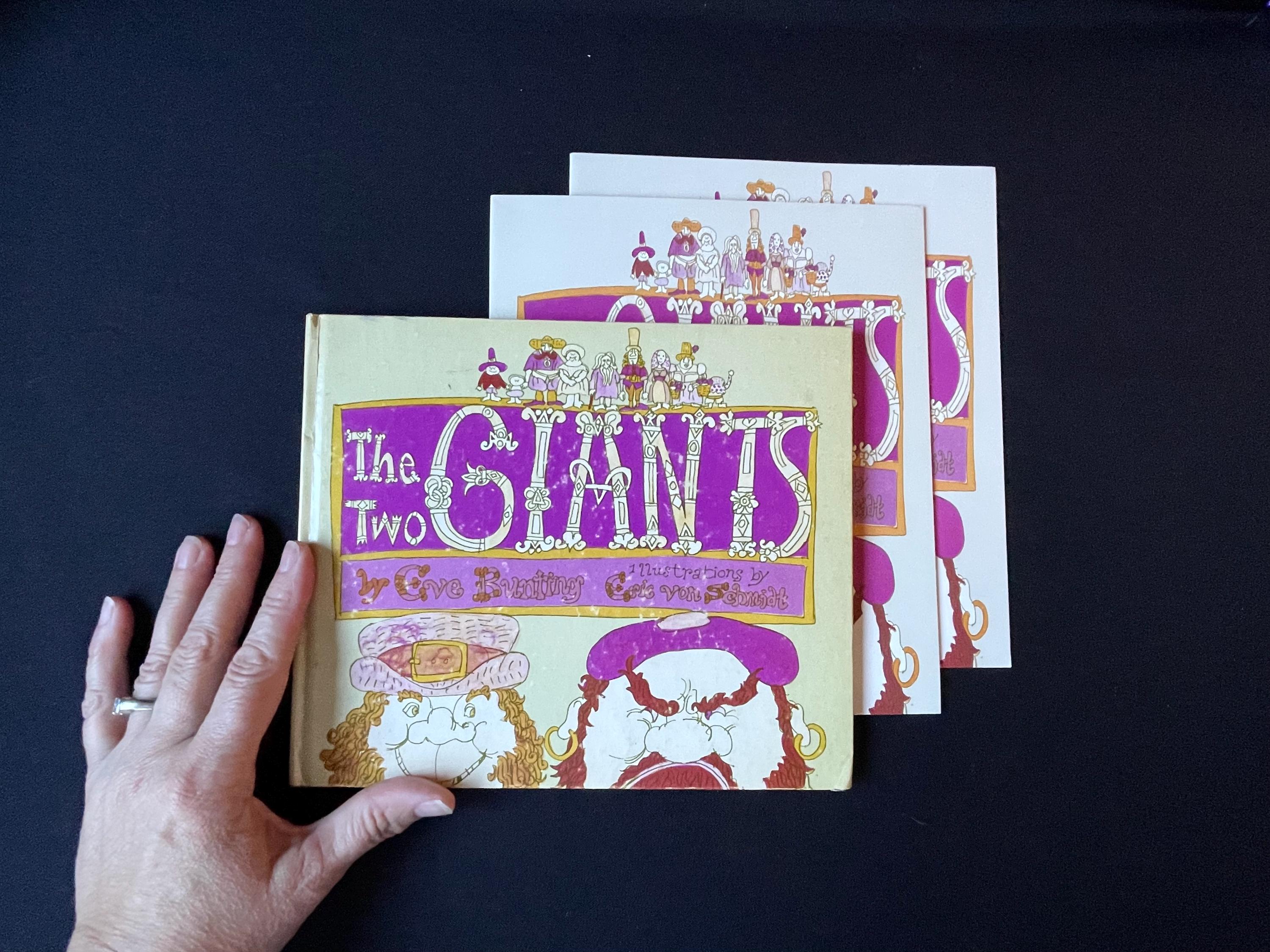 Classic Irish Myth Children's Books Bundle: 1972 Hardcover & Two 1985 Softcover Reprints of The Two Giants
