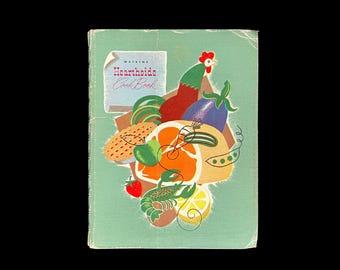 Watkins Hearthside Cookbook 1952, First Edition Illustrated