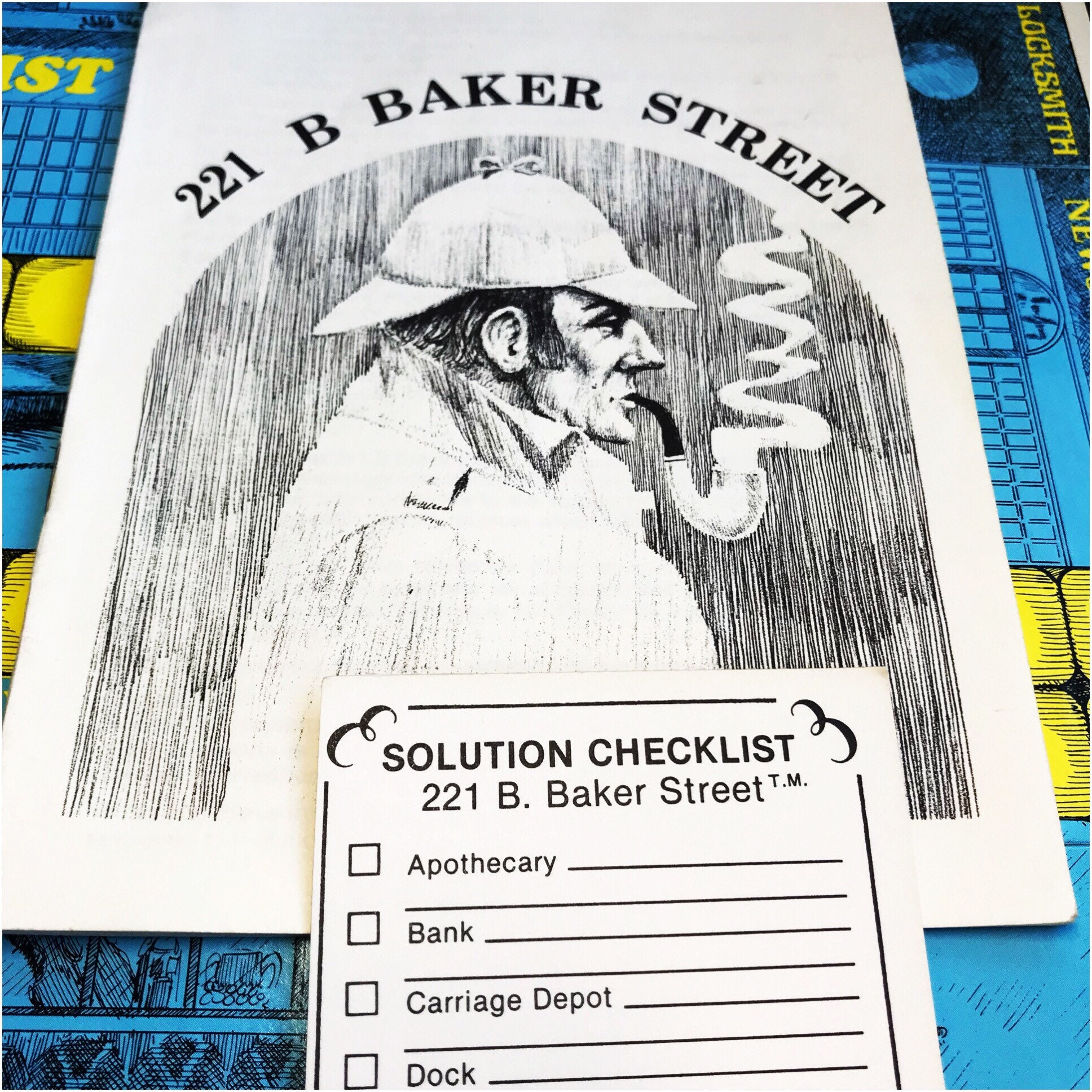 Sherlock Holmes 221b Baker Street St Deluxe Edition Board Game NEW