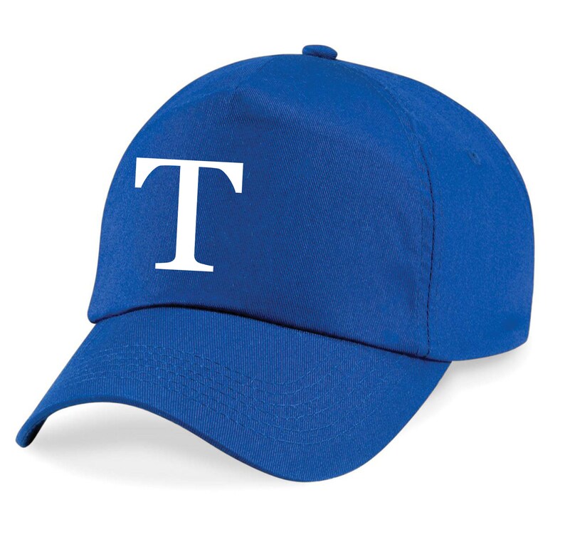 Personalised embroidered baseball caps sandwich peak team gift party 100/% cotton