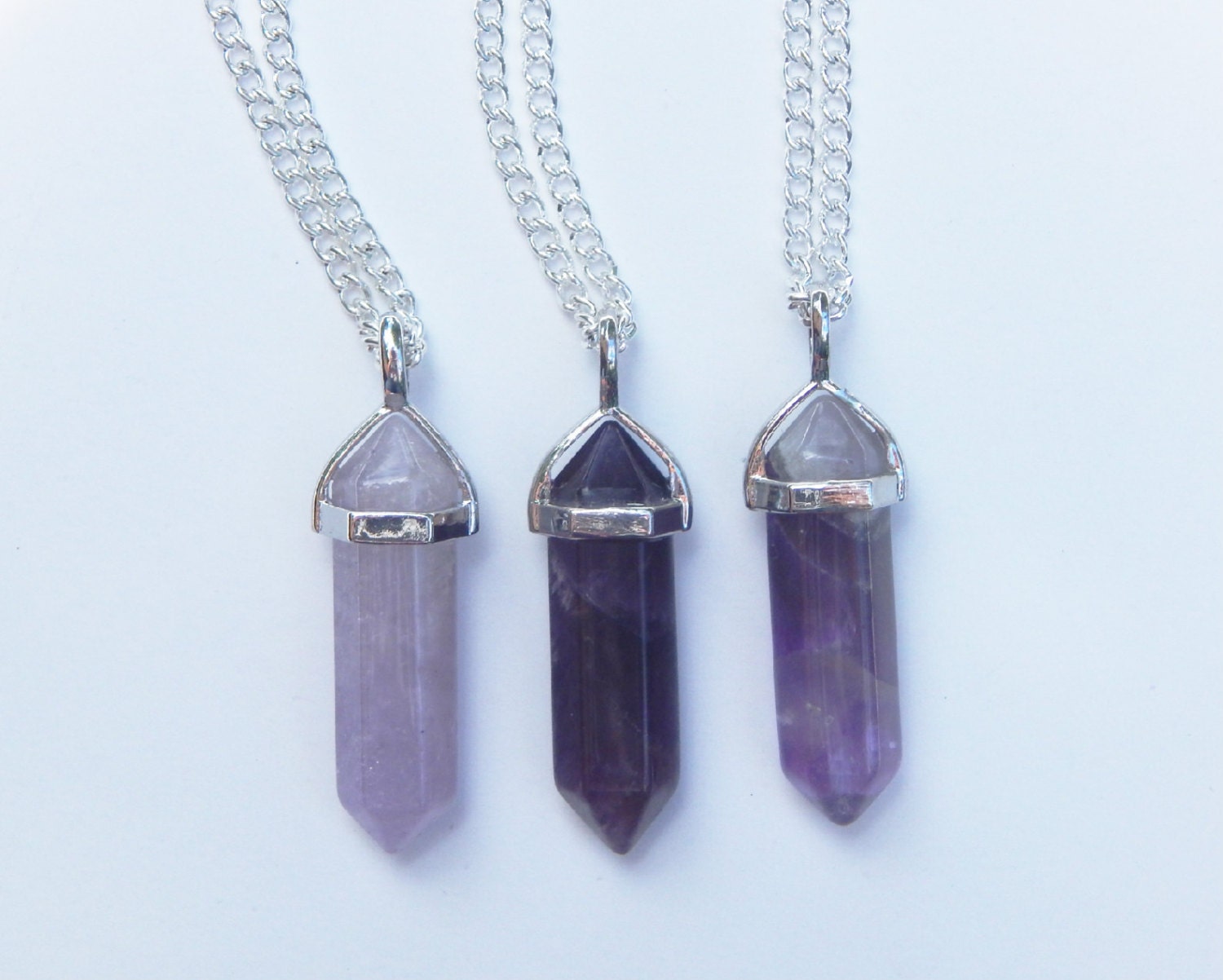amethyst crystal necklace mens amethyst crystal necklace mens