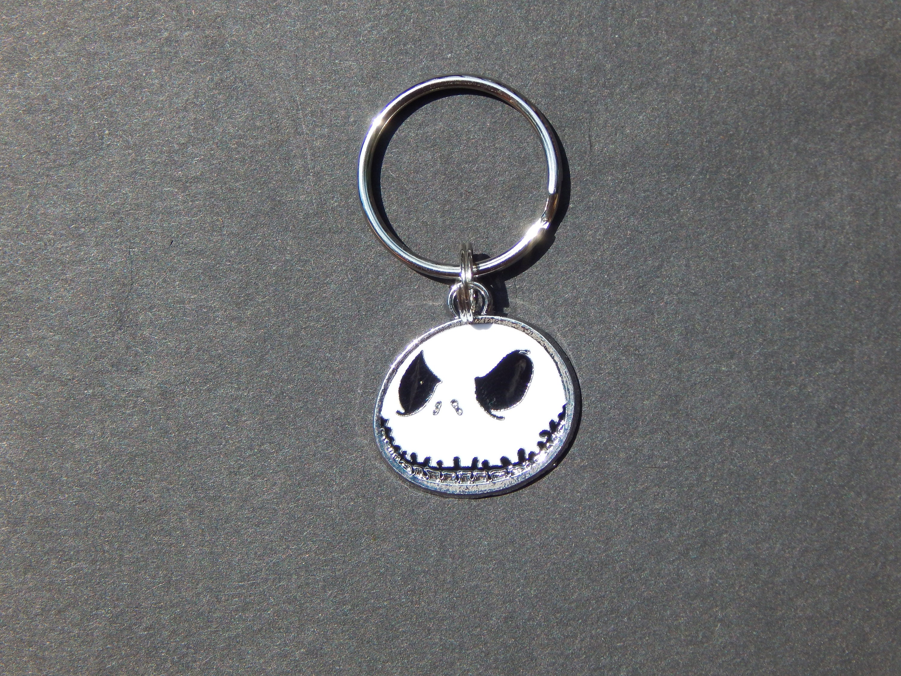 Jack Skellington Keychain Jack Skellington Key Chain Jack Etsy