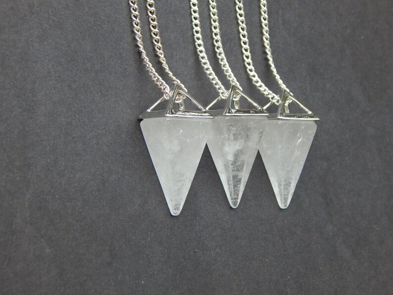 Quartz Crystal Necklace Clear - Clear Quartz Crystal Pendant Necklace Quartz Crystal Necklace Clear - Clear Quartz Crystal Pendant Necklace