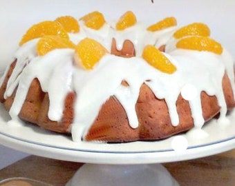 Mandarin Orange Kokos Ananas Kuchen