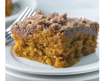 Pumpkin coffee cake!! Yum!