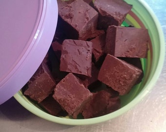 Vegan Guilt free tub of fudge! Vegan