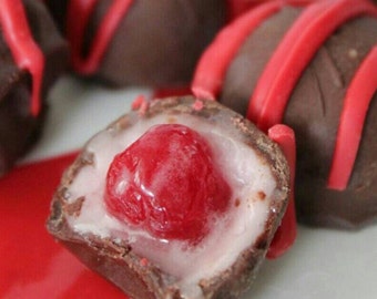 Vegan Chocolate Covered Cherries