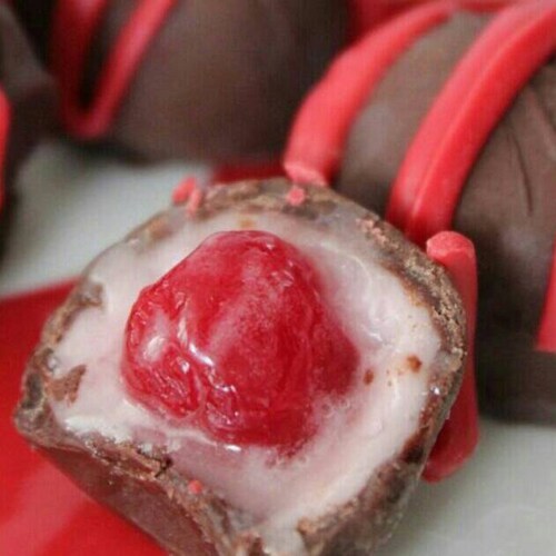 Vegan Chocolate Covered Cherries