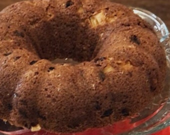 Cinnamon Apple raisin Bunnt cake