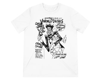 Vandalen, Dickies, Circle Jerks, MIA, Plain Wrap, GoldenVoice, 1980er Jahre Punk Rock Flyer Tshirt Unisex Triblend Tee