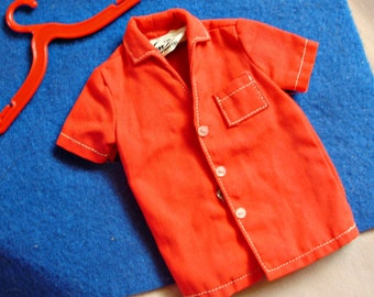 red barbie shirt